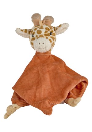SCHMUSETUCH M GIRAFFE KAYA - Soother - hellbraun