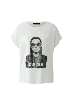 Oui, T-SHIRT - T-shirt print - white