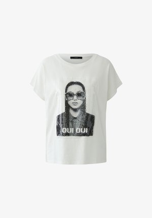 Oui, T-SHIRT - T-shirt print - white