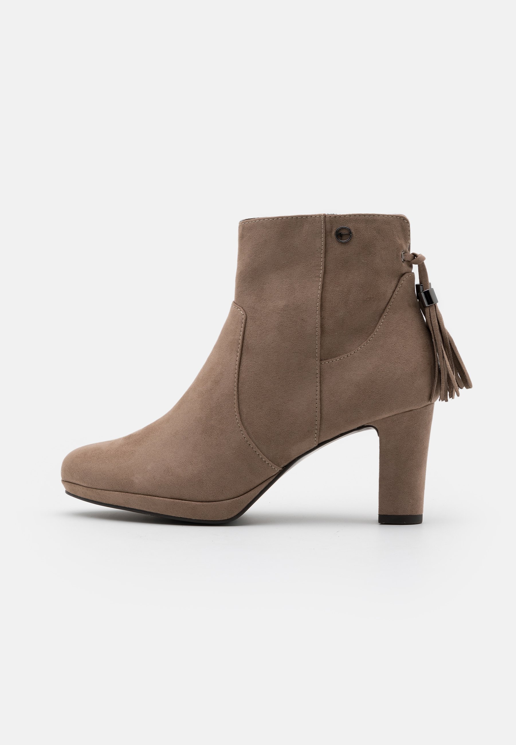 Tamaris BOOTS - Platåstøvletter - pepper Tamaris BOOTS - Platåstøvletter - pepper