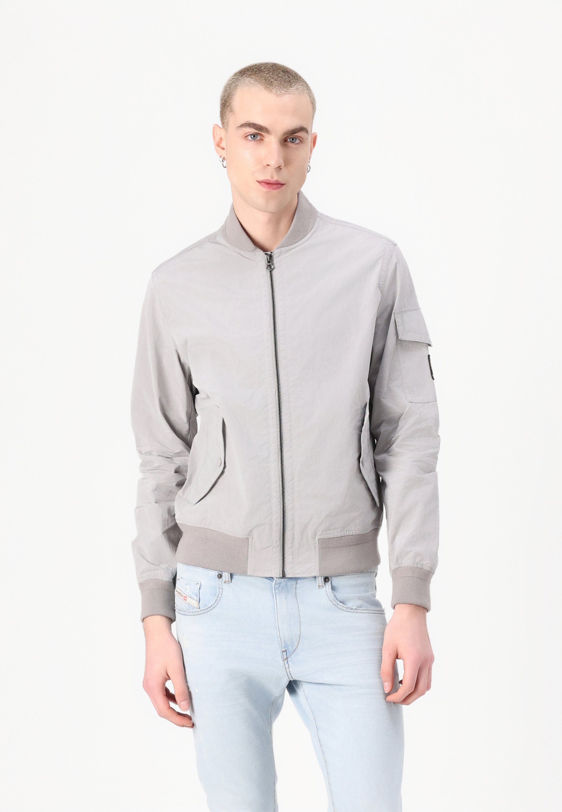ジャケット・アウター ASKYY SIGNATURE BOMBER JKT / GREYSH BEG ASKYY SIGNATURE BOMBER JKT / GREYSH BEG