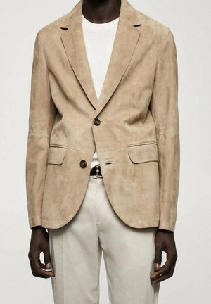 Chaqueta de cuero - sand