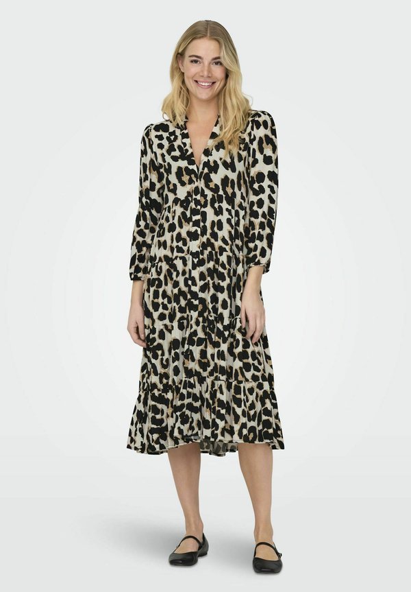 ONLMILANA - Blusenkleid - pumice stone