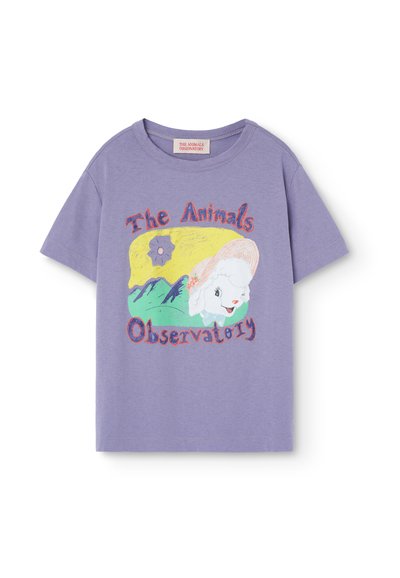 THE ANIMALS OBSERVATORY ROOSTER UNISEX - Camiseta estampada - purple
