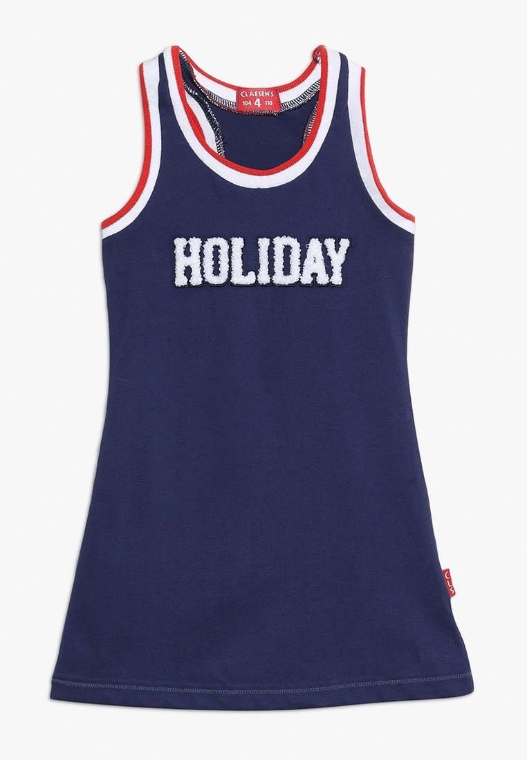 Claesen‘s GIRLS SINGLET DRESS - Vardagsklänning - navy