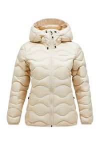 HELIUM HOOD - Down jacket - beige