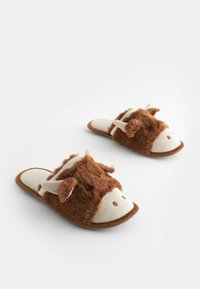 Next REGULAR FIT - Pantofole - brown hamish the highland cow
