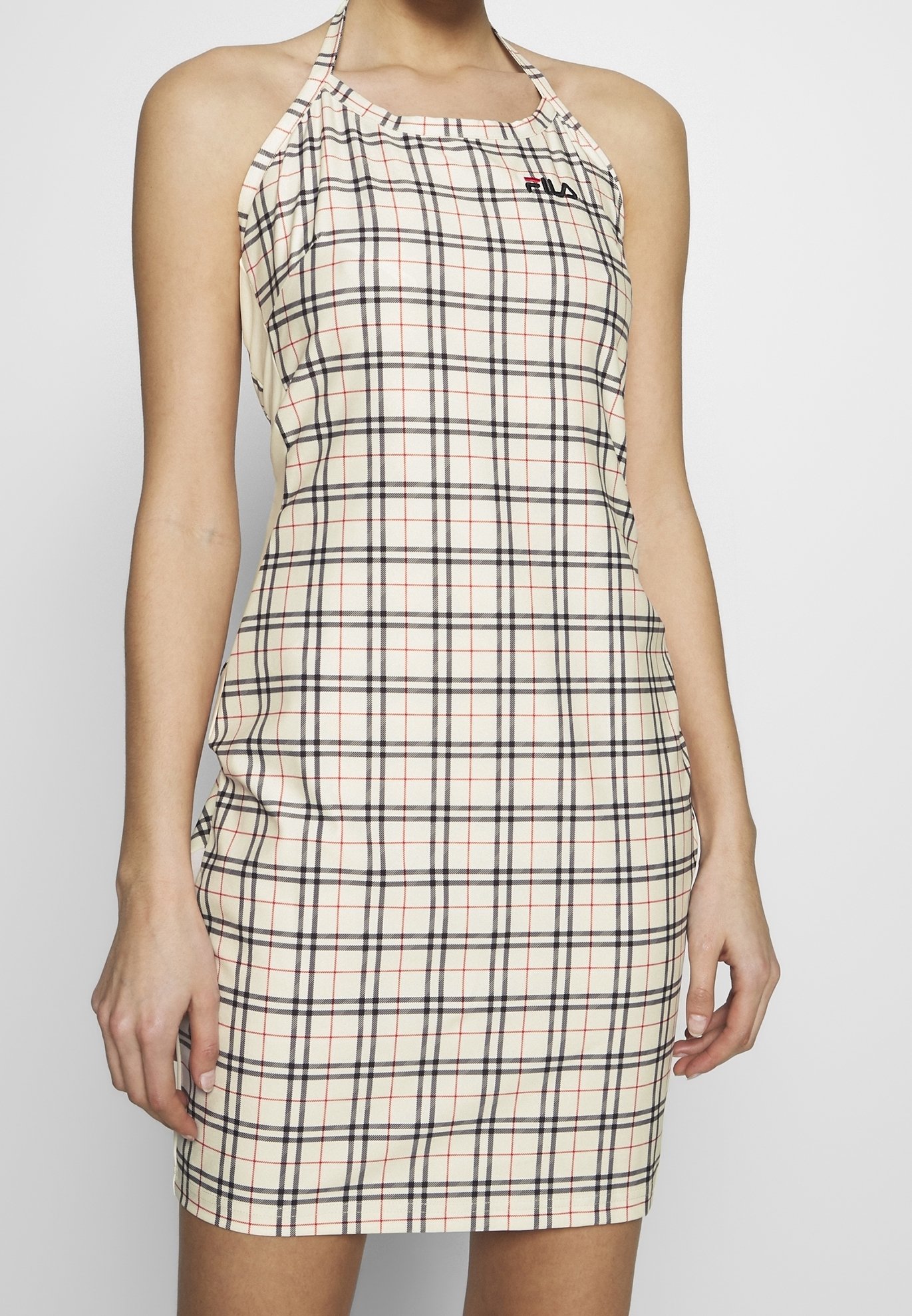 Fila Jersey dress - beige - (Pre-owned) - Zalando Fila Jersey dress - beige - (Pre-owned) - Zalando