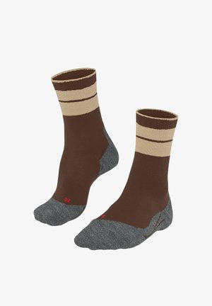 FALKE, TK STABILIZING TREKKING - Calze sportive - chestnut