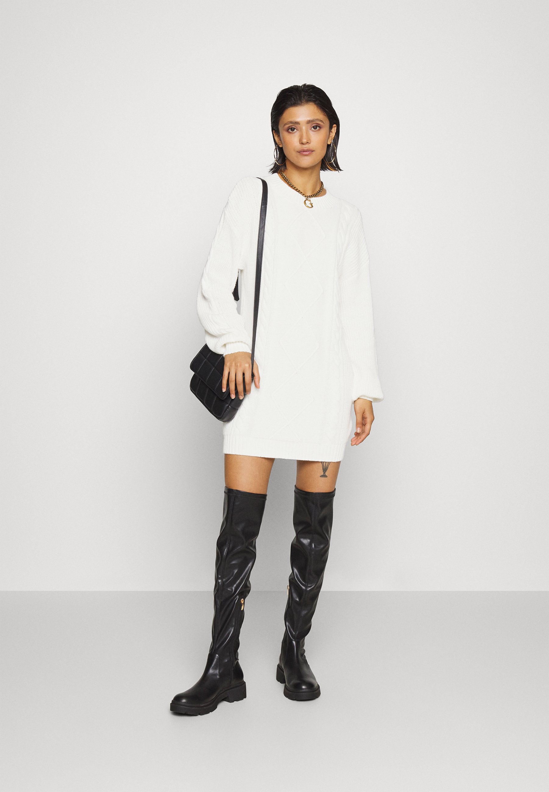 Hollister Co. CABLE SWEATER DRESS 