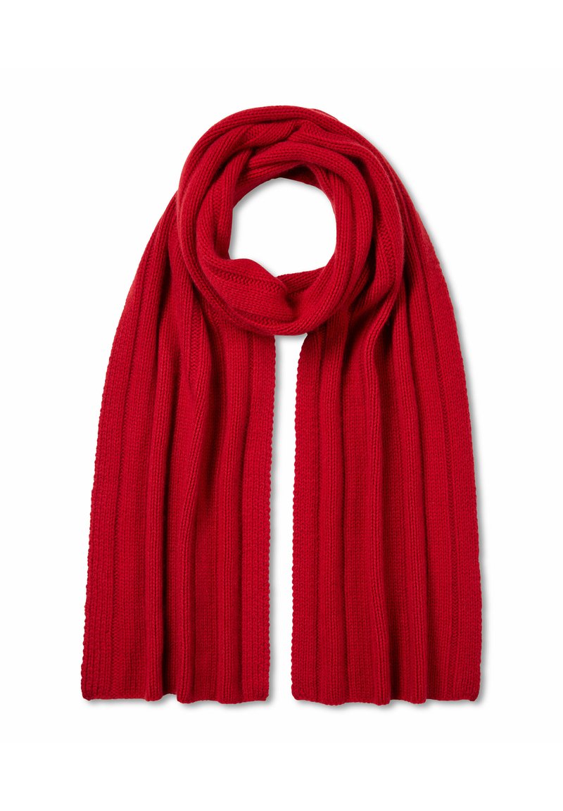 FALKE SCARF IN RIB UNISEX - Écharpe - carmine