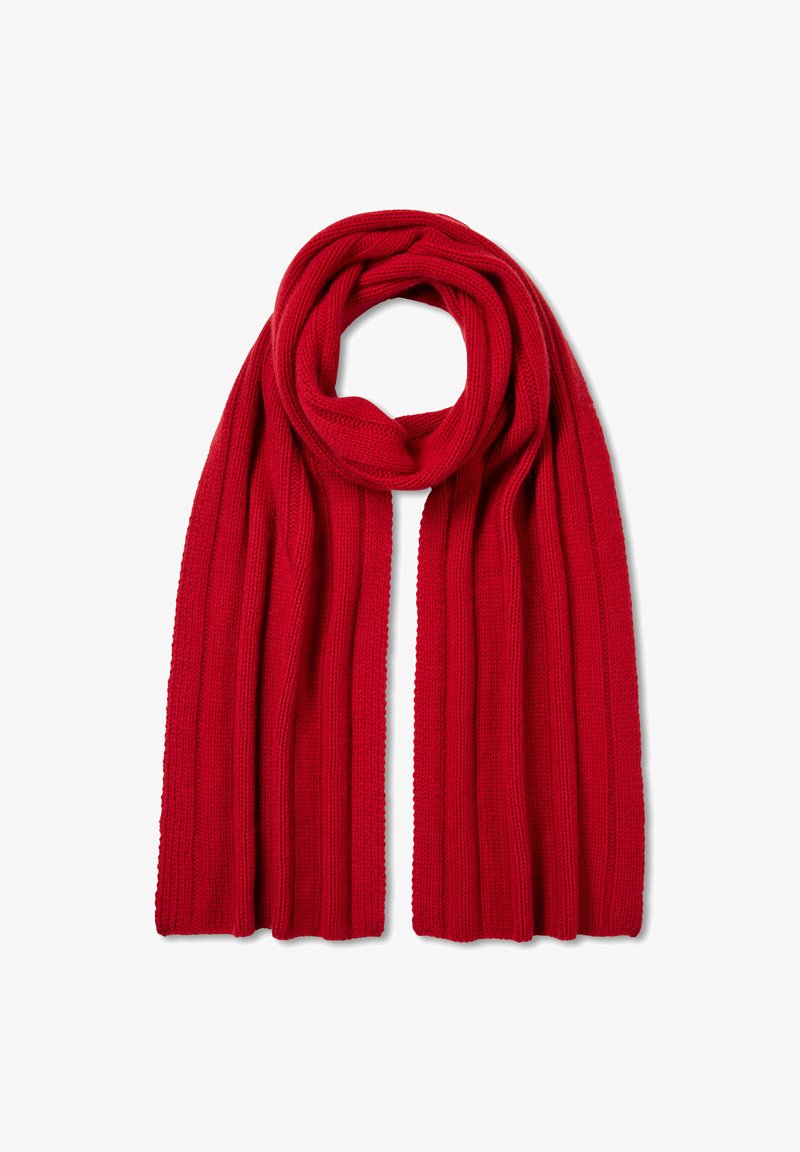 FALKE Scarf in Rib Unisex - Sciarpa - carmine