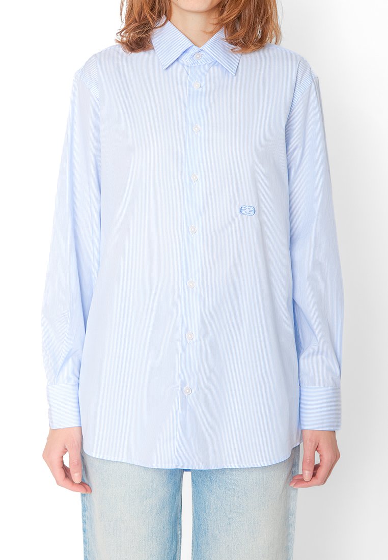 Each x Other Overhemdblouse lichtblauw Each x Other Overhemdblouse lichtblauw