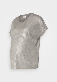 OLMMIRINDA LIFE  - Trükipildiga T-särk - humus/silver metallic