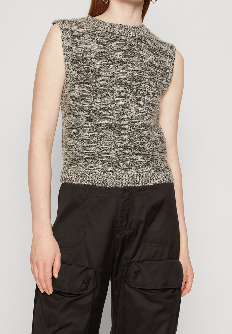 ONLY Strickpullover - grey