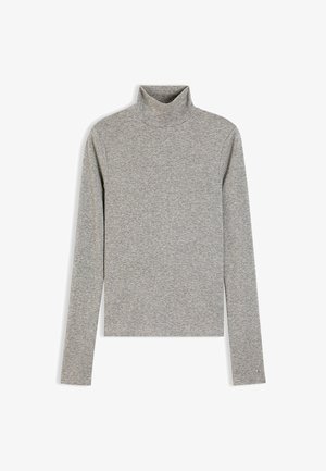 Tommy Hilfiger, SOFT SLIM MOCKNECK LS TOP - Langarmshirt - medium grey heather