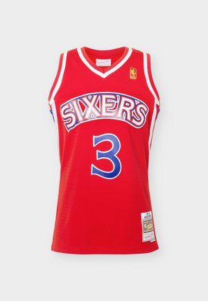 Mitchell & Ness, SWINGMAN PHILADELPHIA 76ERS 1996 ALLEN IVERSON, czerwony