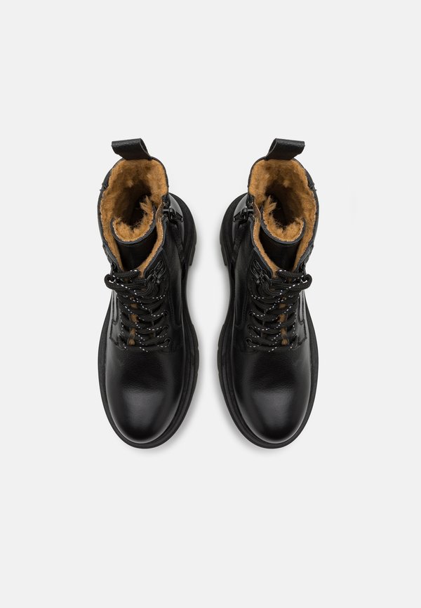 LEATHER  - Lace-up ankle boots3