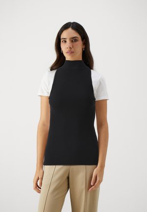 BLAIRE HALTER NECK  - Strikkegenser - jet black