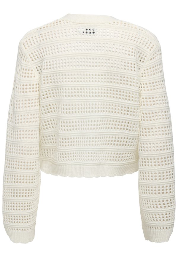 ONLLYKKE TIE CARDIGAN - Cardigan - marshmallow2