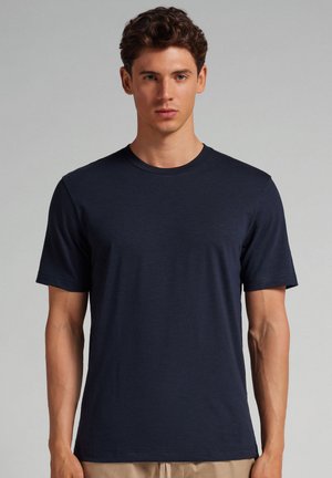 IUMAN Intimissimi, REGULAR FIT - T-shirts basic - midnight blue