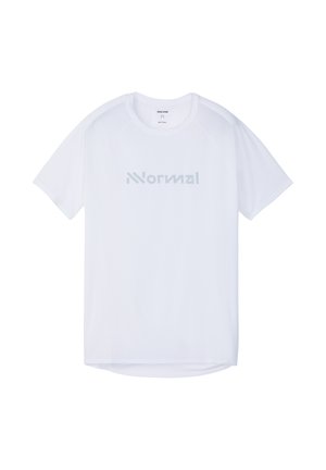 NNormal RACE T-SHIRT 02 - T-shirt imprimé - white