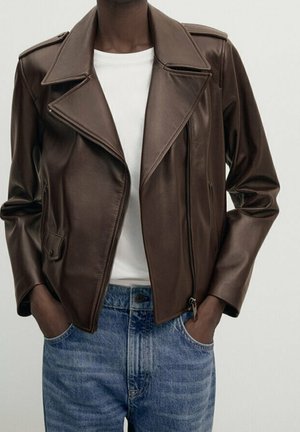 Lederjacke - brown