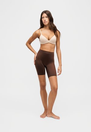 Lindex, BIKERS HIGH 2 PACK - Shapewear - dark brown