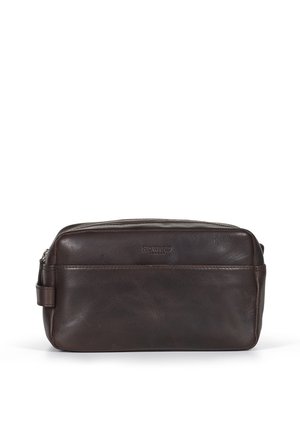 HAYDEN - Wash bag - dark brown
