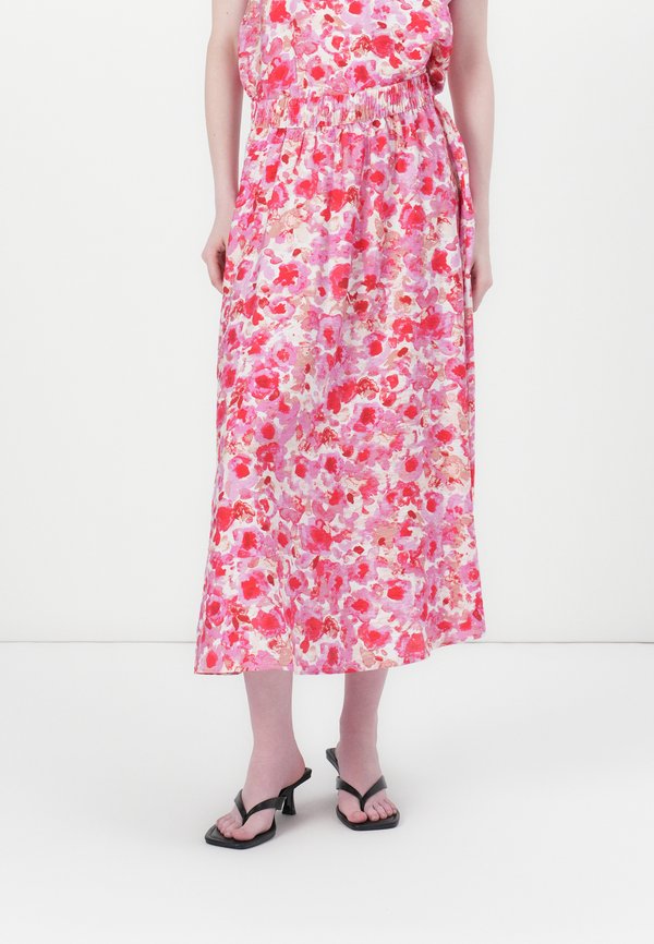 JDYTROYA LIFE WIDE MIDI SKIRT - A-Linien-Rock - orchid