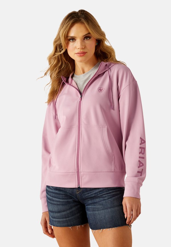 BREEZE FULL ZIP - Sweatjacke - dry rose