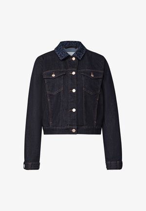 Street One Studio, JEANSJACKE IM RINSED-LOOK MIT KRAGEN - Chaqueta vaquera - authentic rinse wash