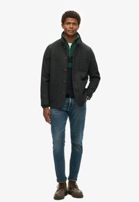 Superdry & Co MERCHANT TEXTURED  - Let jakke / Sommerjakker - charcoal
