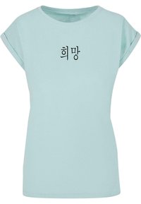Merchcode K HOPE  - T-shirts med print - ocean blue