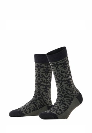 Burlington, ORNAMENTAL SOCKEN - Sokken - black