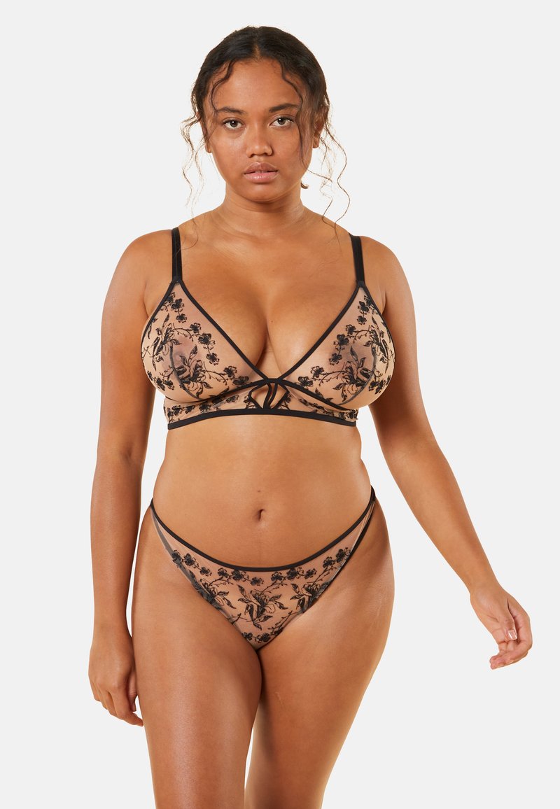 Etam String zwart Etam String zwart