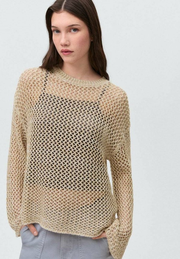 Strickpullover - beige