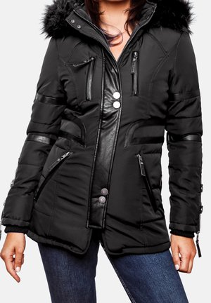 Wintermantel - black