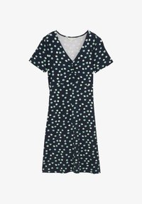 Ausgewählt, navy green dots