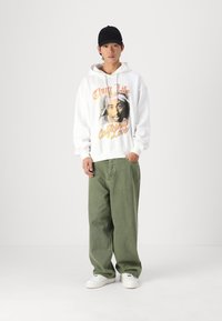 Only & Sons ONSTUPAC HOODIE UNISEX - Felpa - white