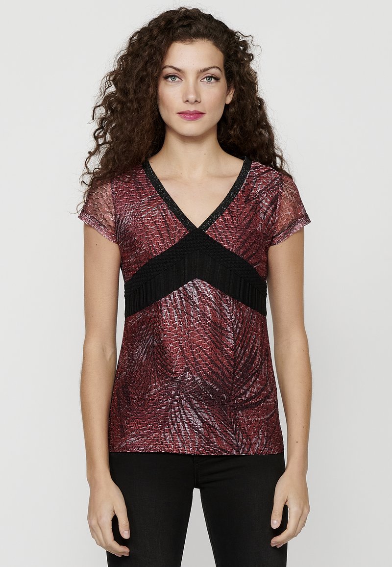 Koroshi - Blouse - granate maroon, Vergroten