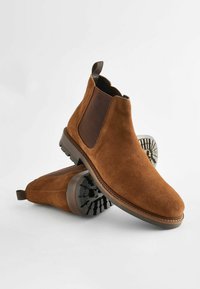 Next CHELSEA - Kotníkové boty - tan brown