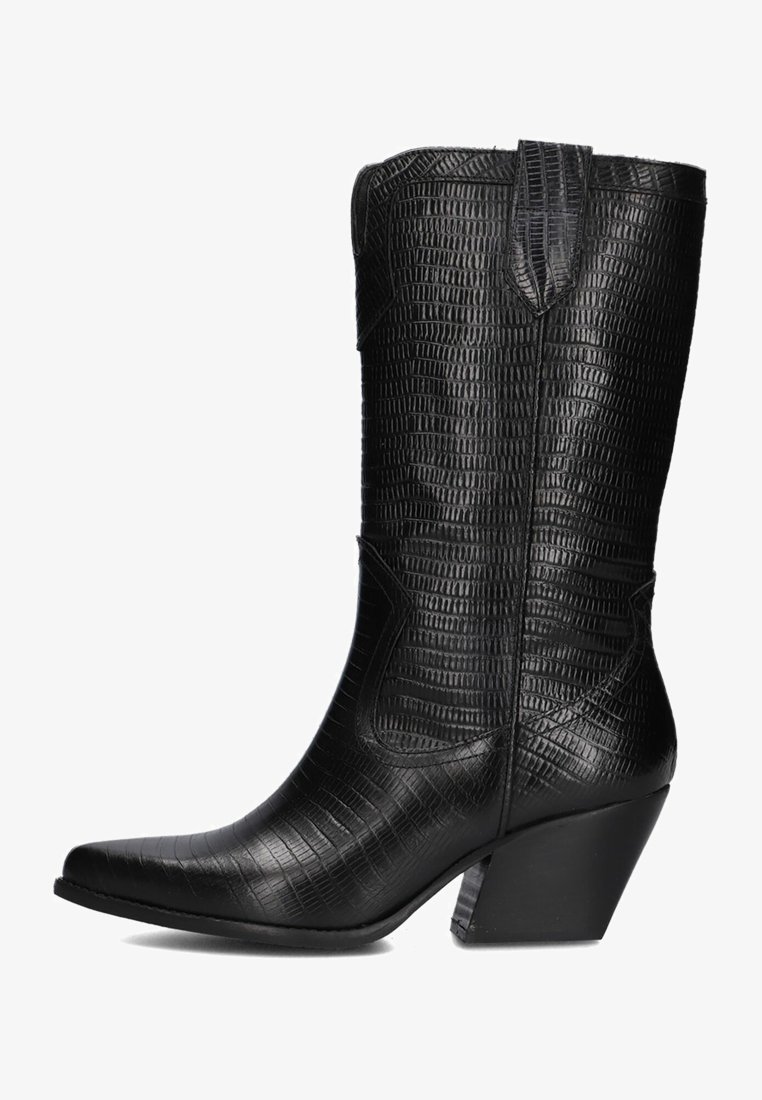 Notre-V Cowboy-/Bikerlaarzen - zwart
