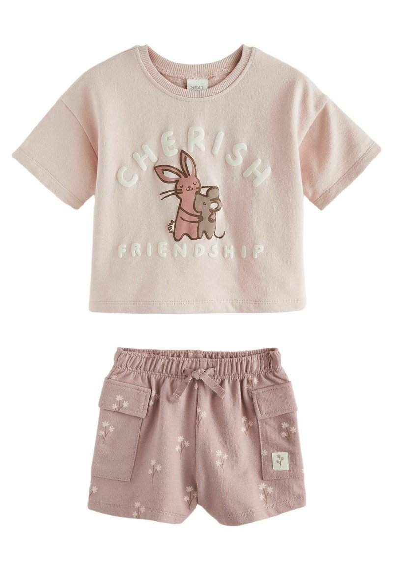 Next - BUNNY SET  - REGULAR FIT - Shorts - pink friendship, Vergroten