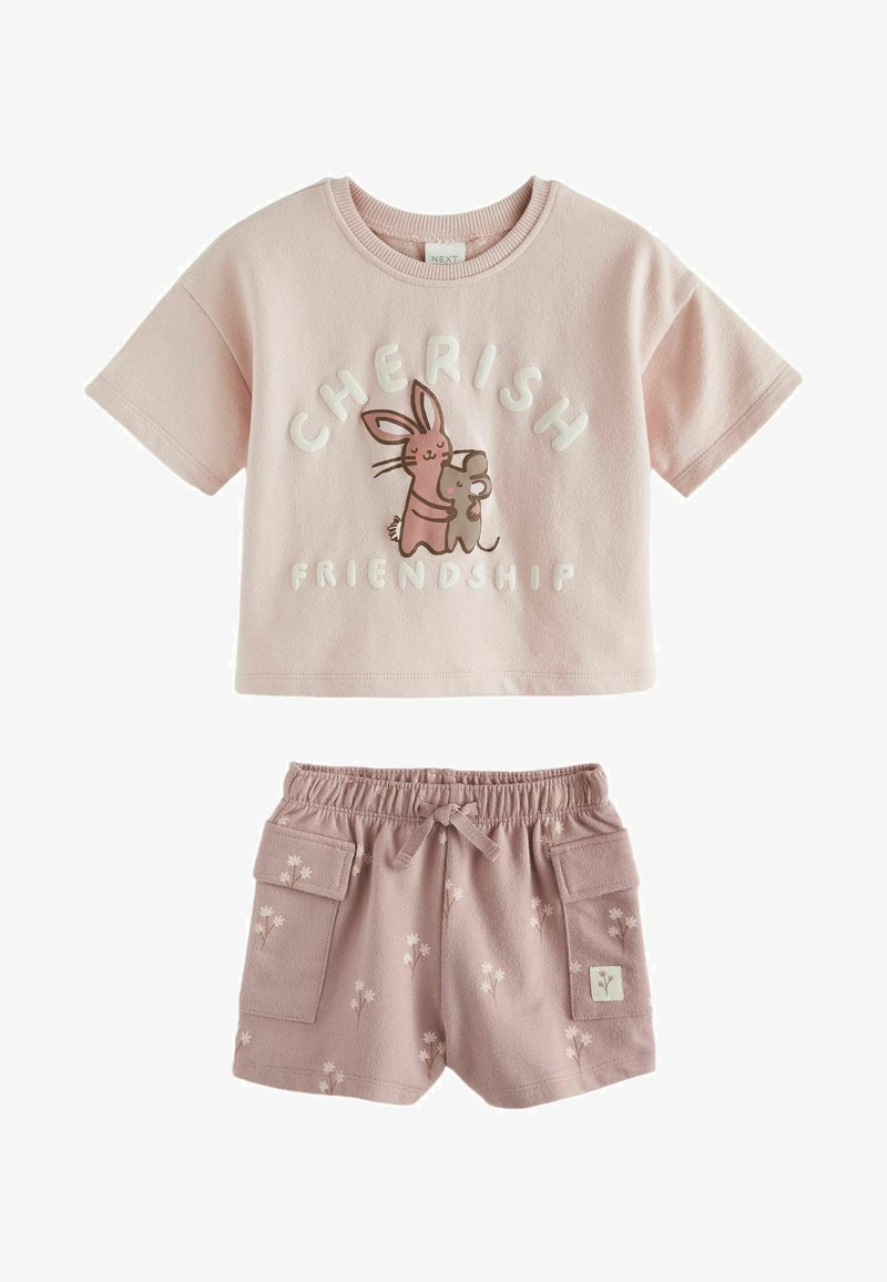 Next BUNNY SET - REGULAR FIT - Pantaloni scurți - pink friendship