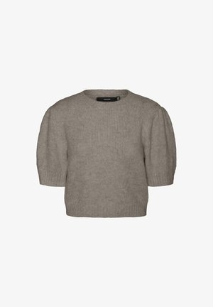 Vero Moda VMNOVAH - Basic T-shirt - moon rock
