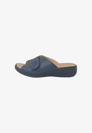 STILEDIVITA, PANTOFOLA - Ciabattine - dark blue