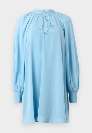 GRACEN TRAPEZE MINI DRESS - Robe de jour - mineral blue