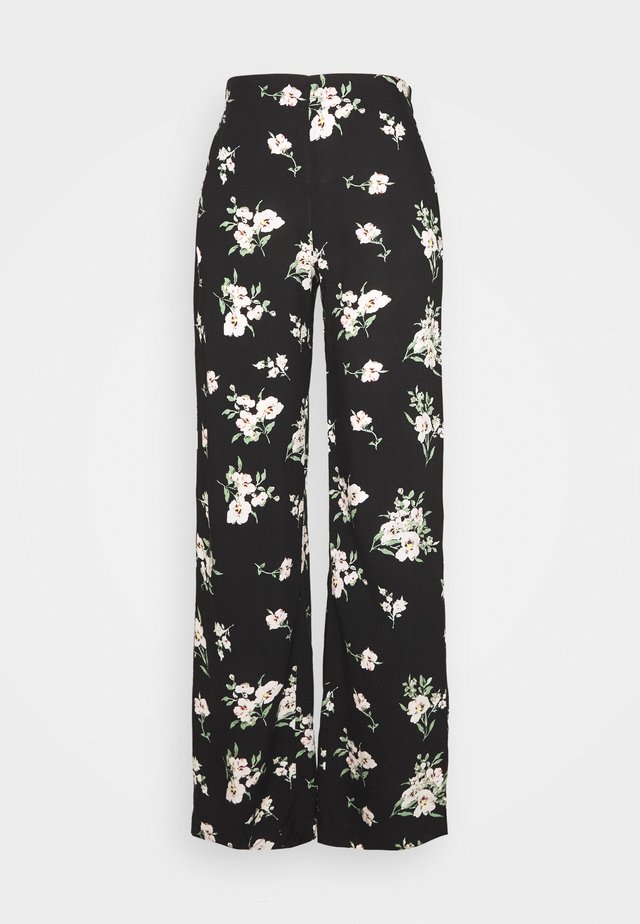 VMSIMPLY EASY WIDE PANT - Pantalon classique - black