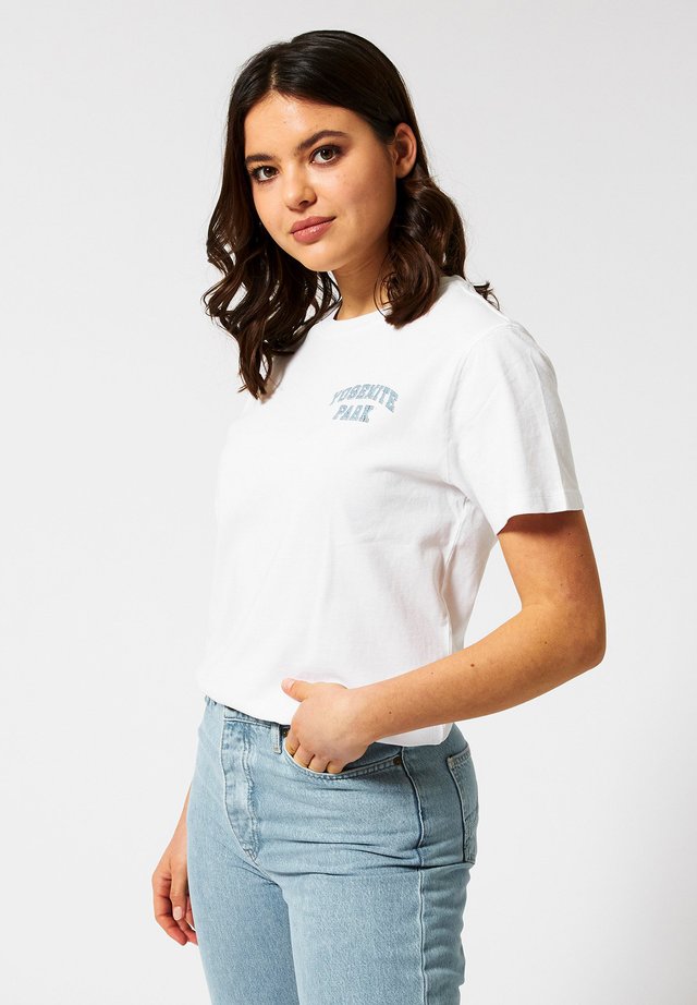 EVERLY - T-shirt print - white